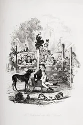 Mr. Pickwick in the Pound